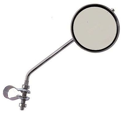 Превью  Зеркало NONAME 5-271018 круглое, диаметр 80 мм, крепление на руль